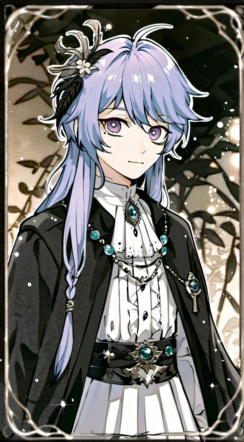 ai character: "Edwin barron"  background