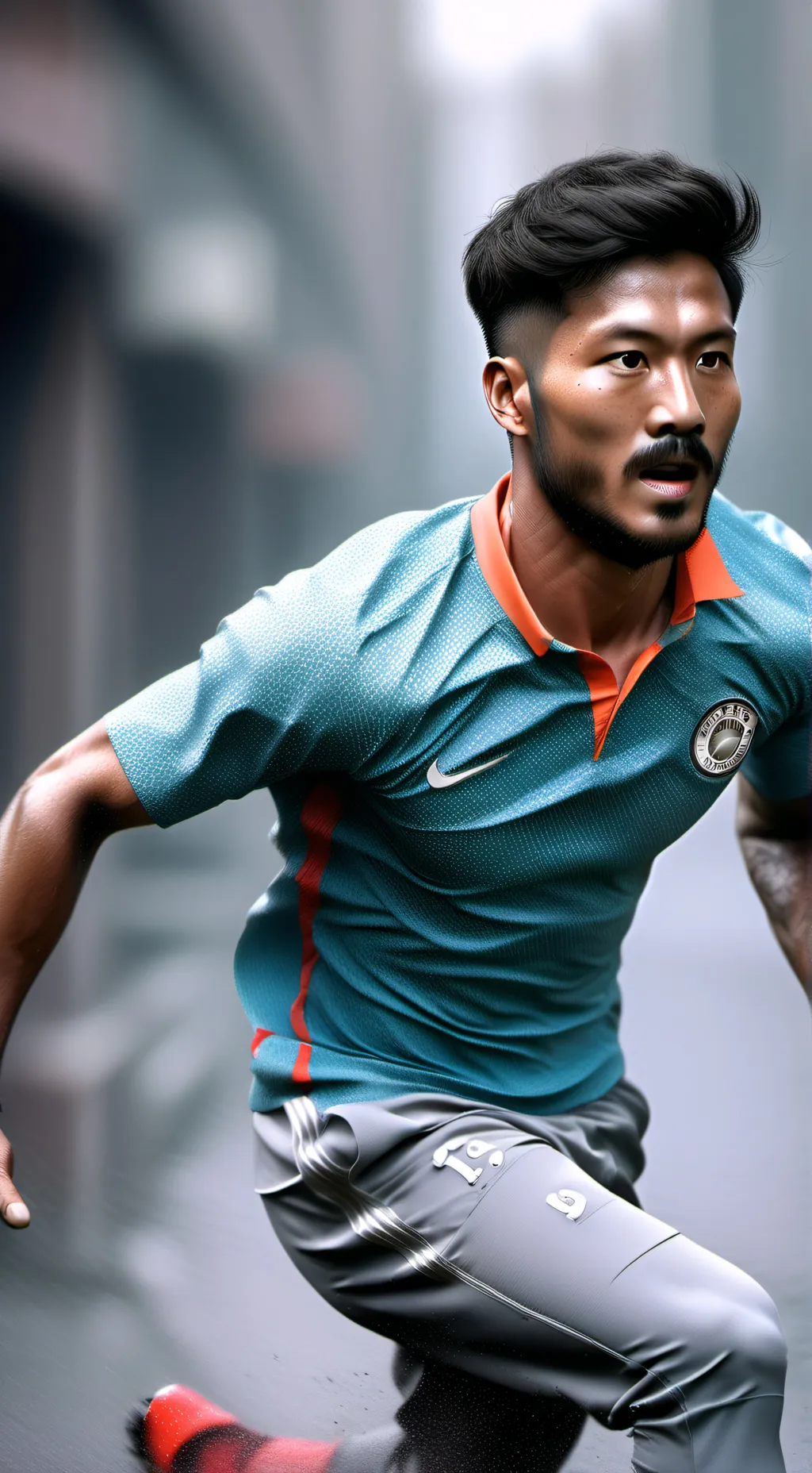 ai character: meck background