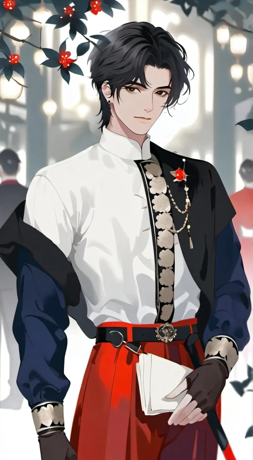 ai character: Nataniel 🤑 background