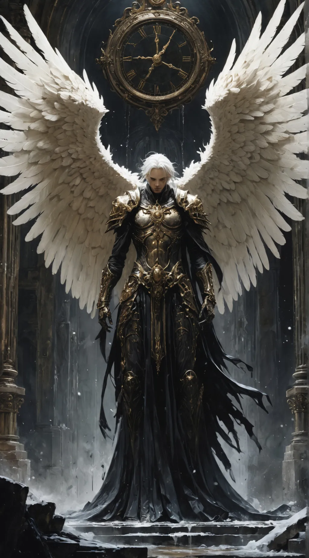 ai character: Azrael background