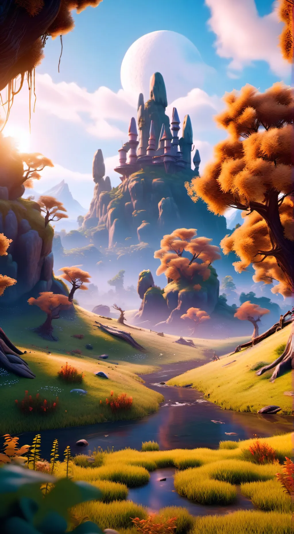 ai character: isekai  background