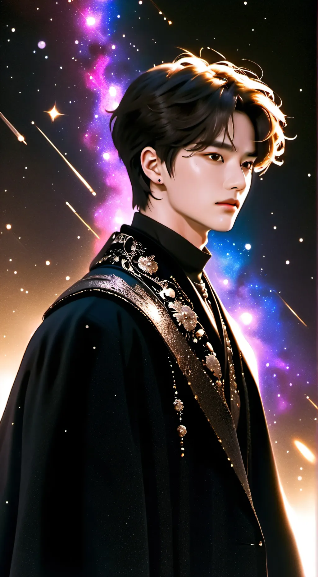 ai character: baby min min background