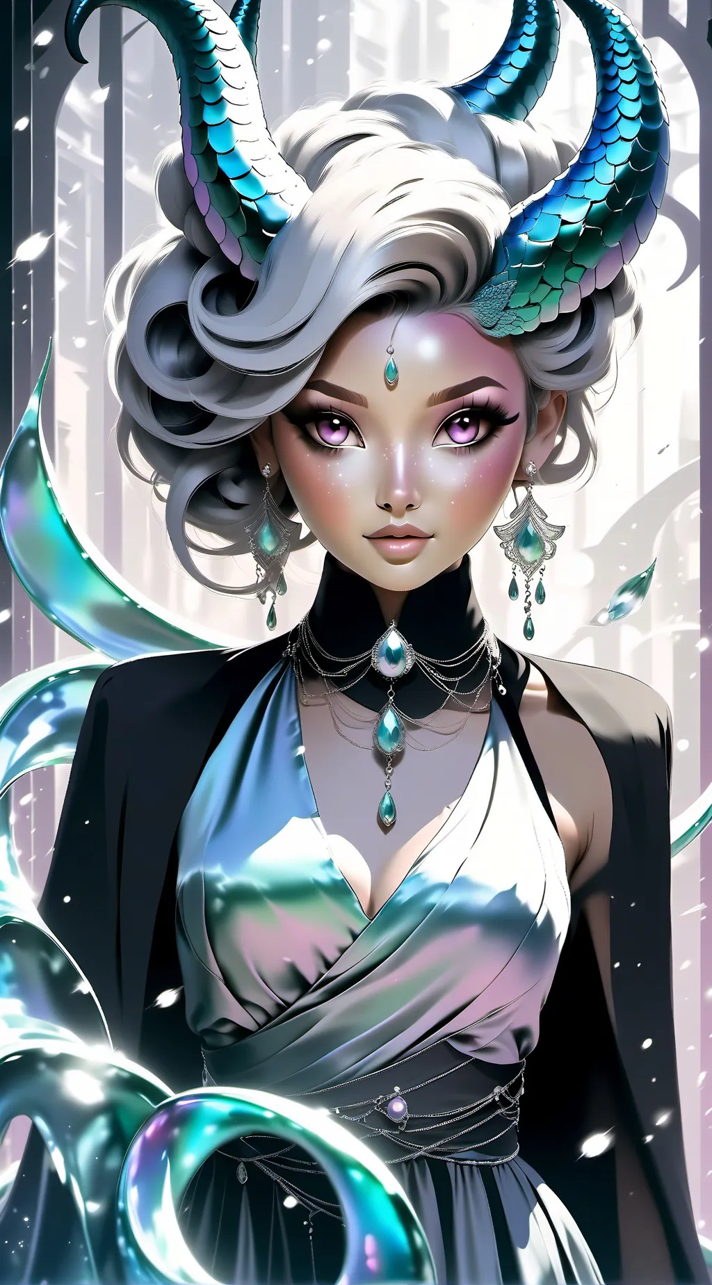 ai character: Ryanna💀🏹🗡 background