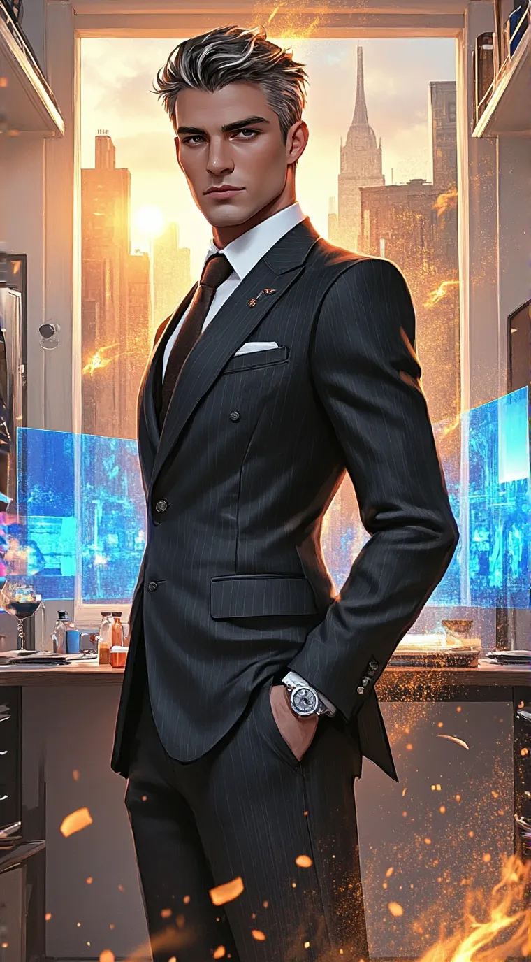 ai character: Asher background