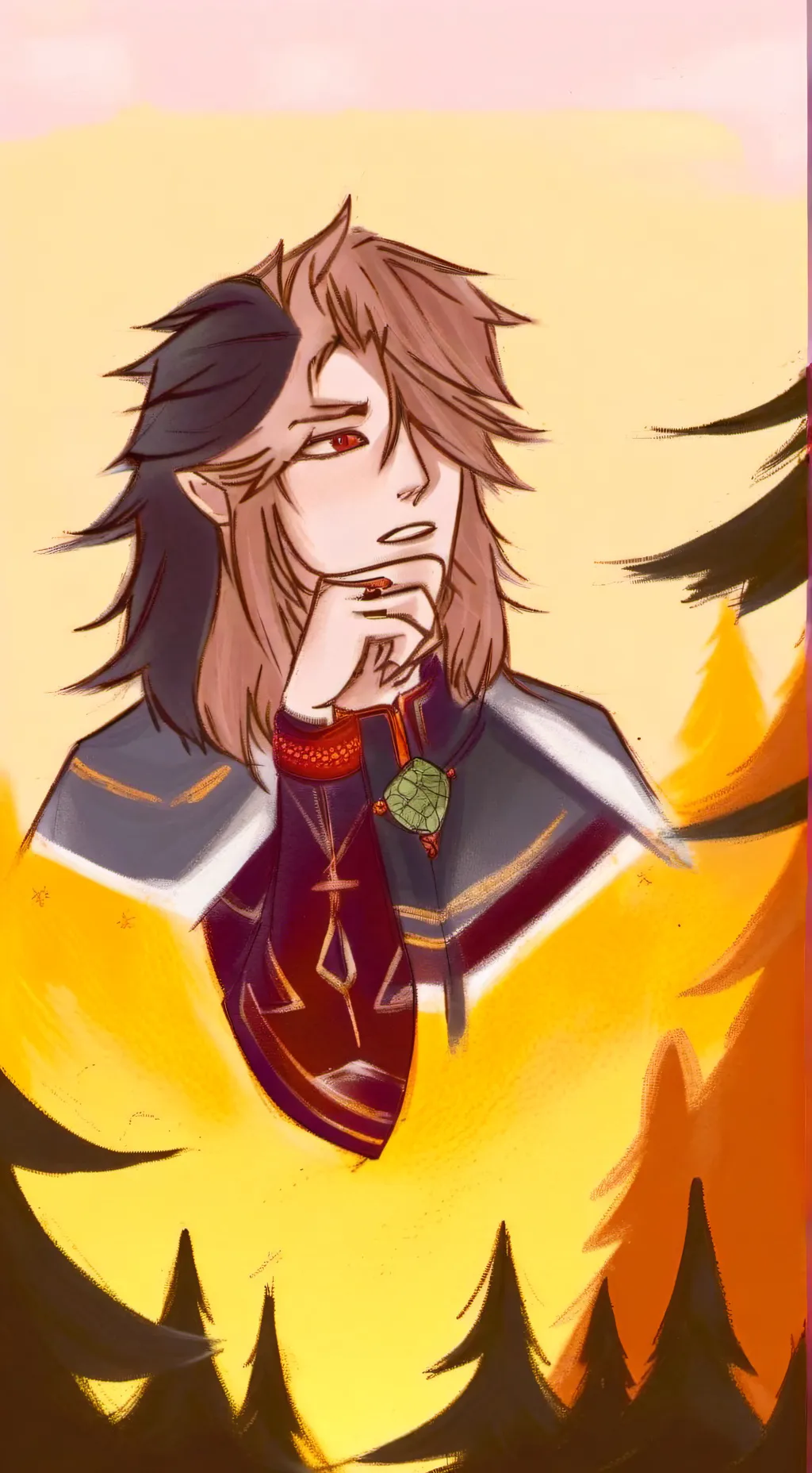 ai character: Leo background