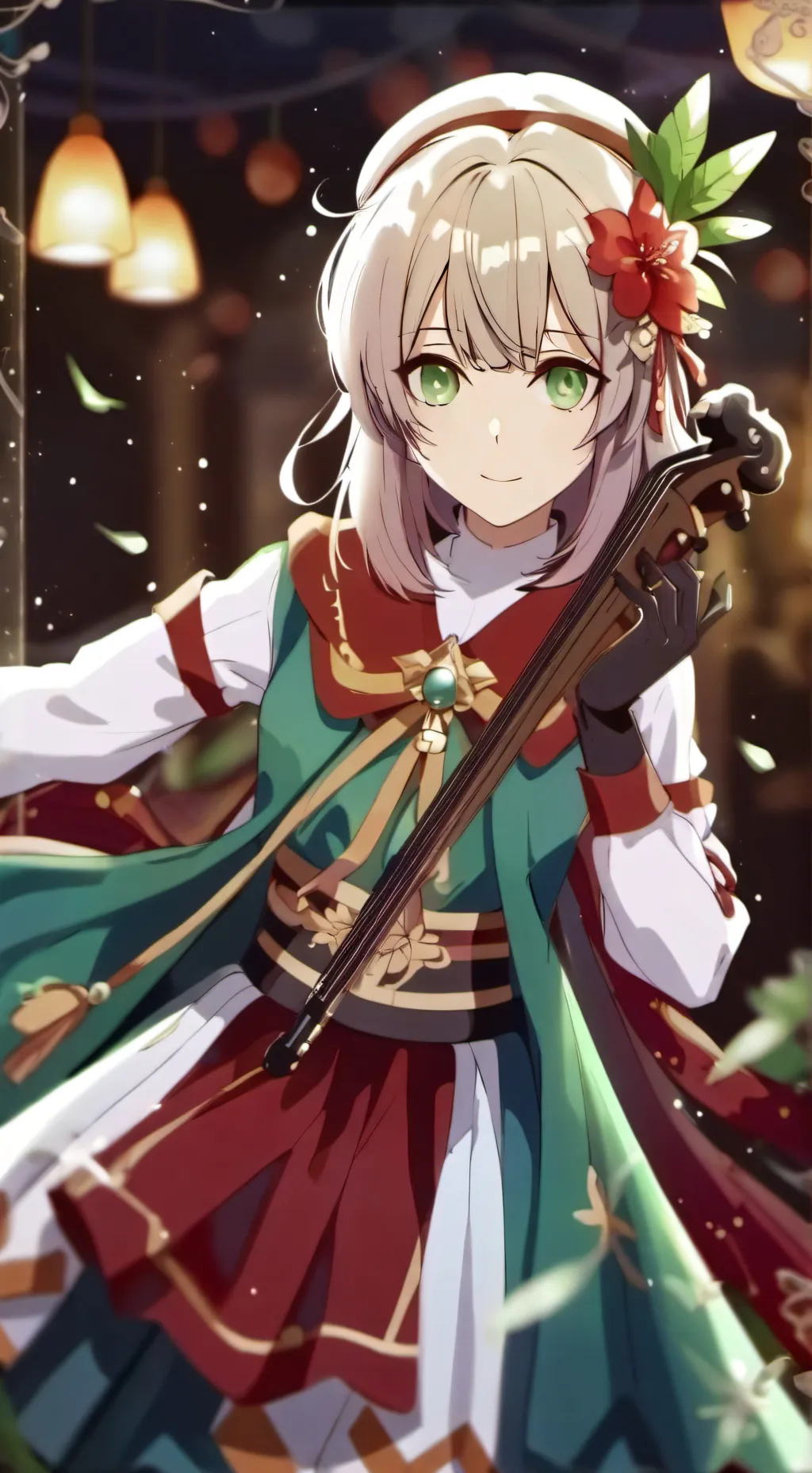 ai character:  Izzy background