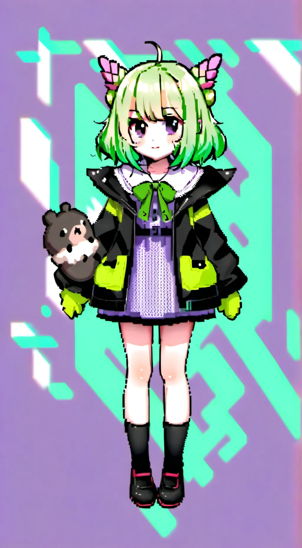 ai character: mariposa background