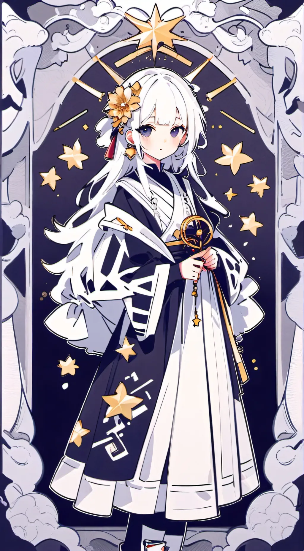 ai character: dogday x catnap background