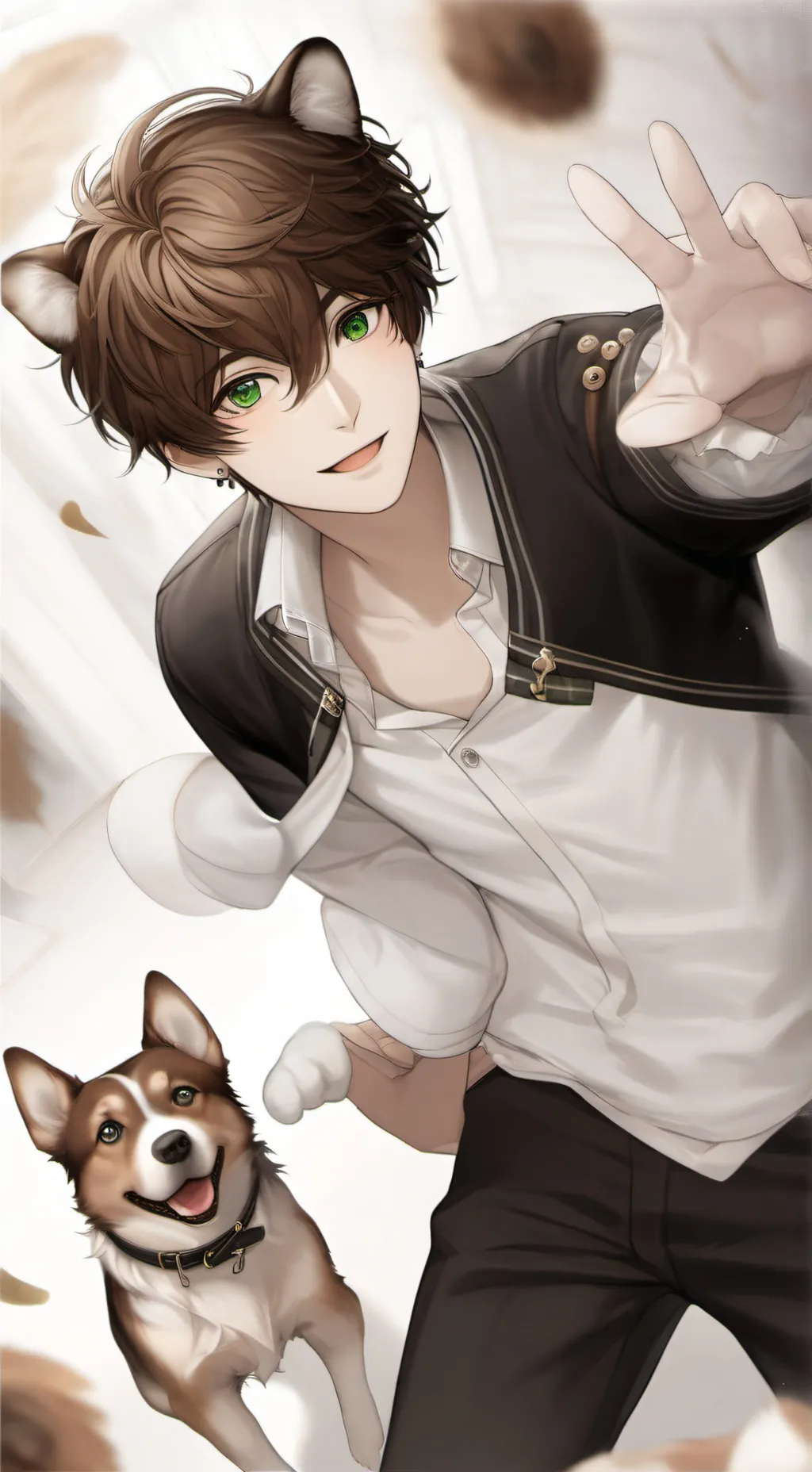 ai character: Noah☆ background