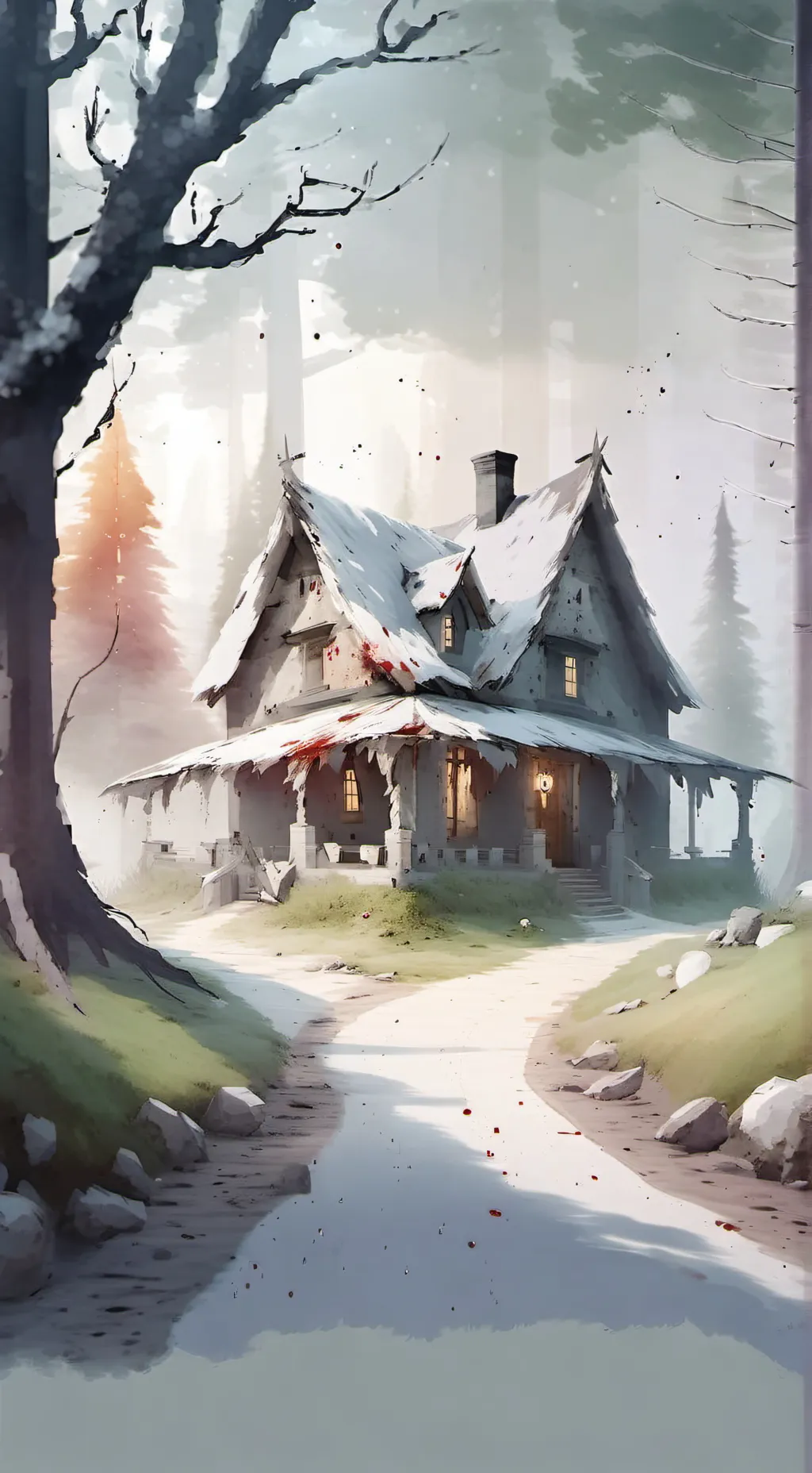 ai character: Analog Horrors background