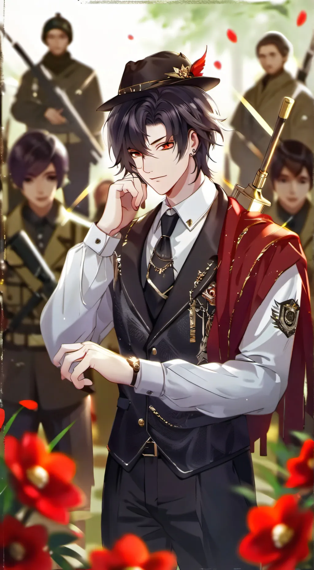 ai character: mason background