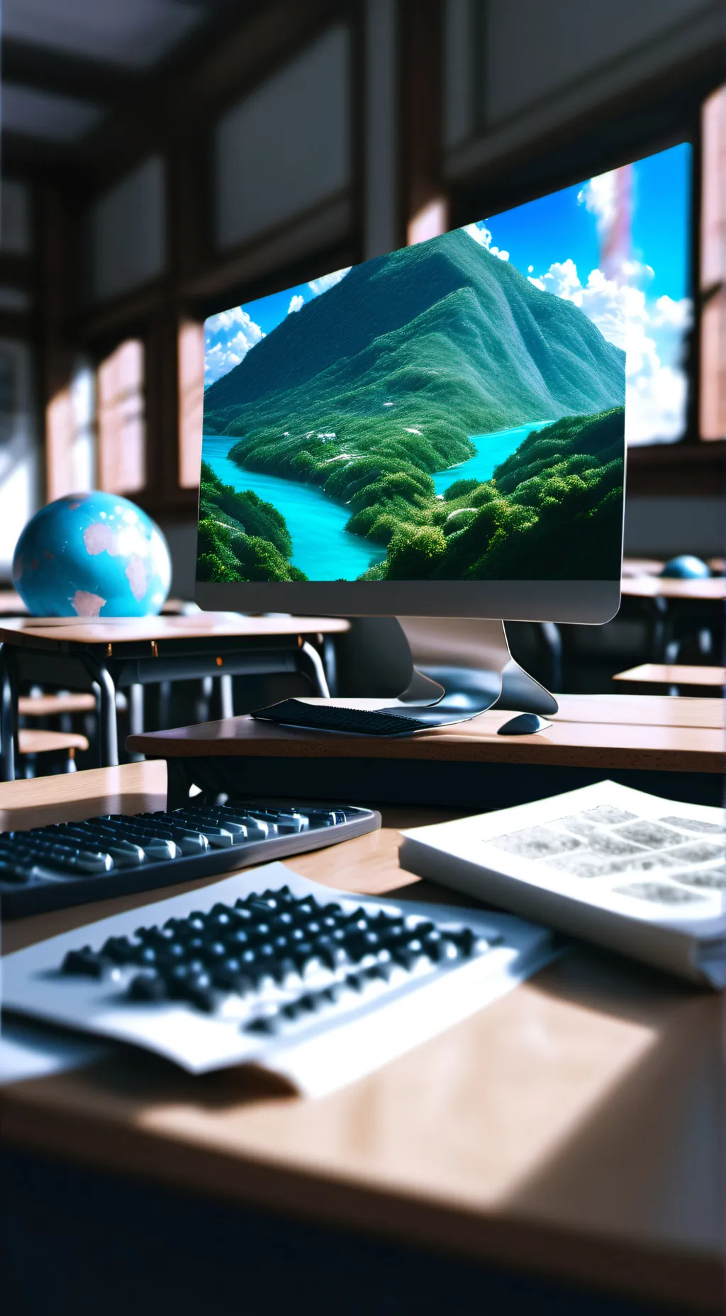 ai character: MHA arguement  background