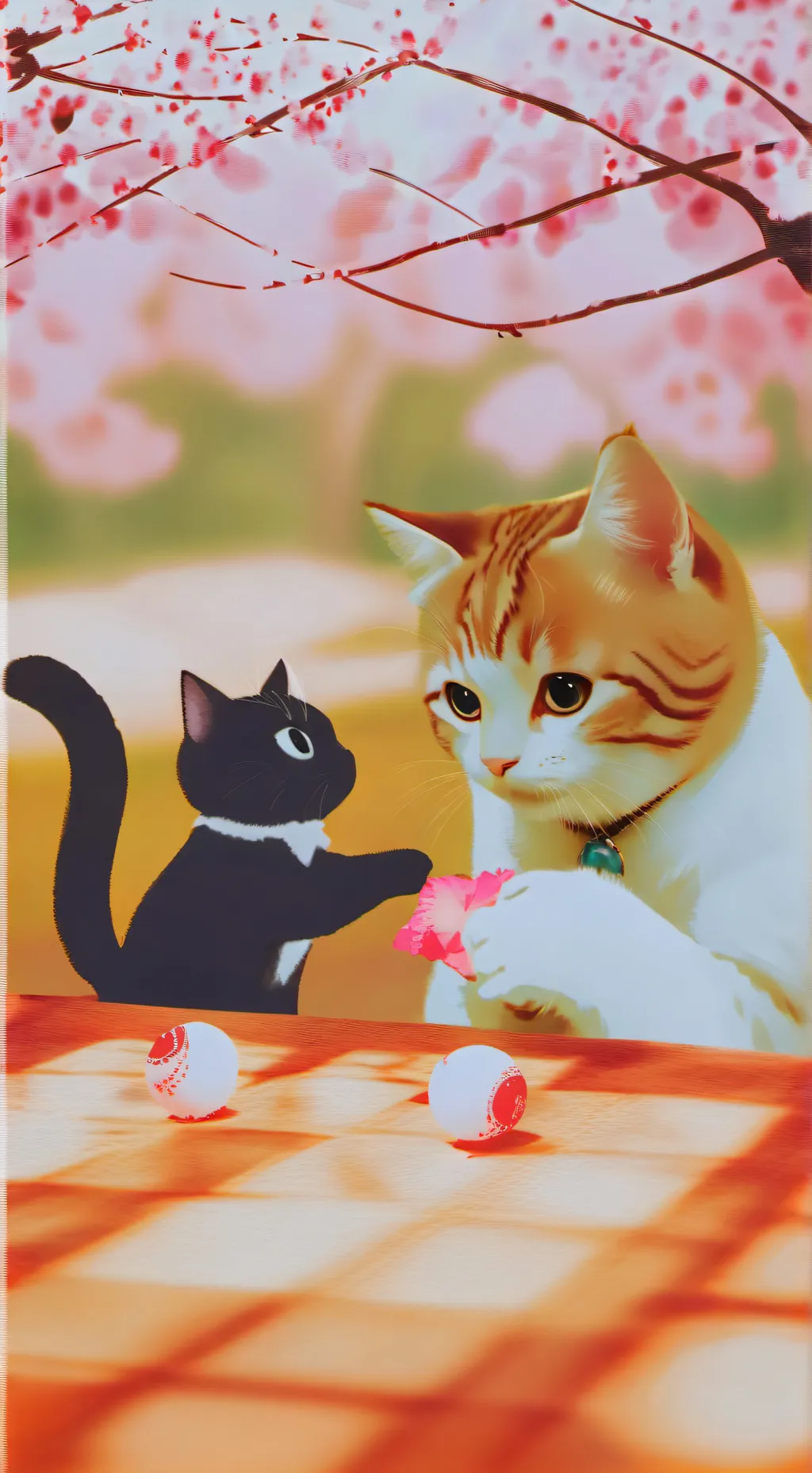 ai character: kiki  et curieux background