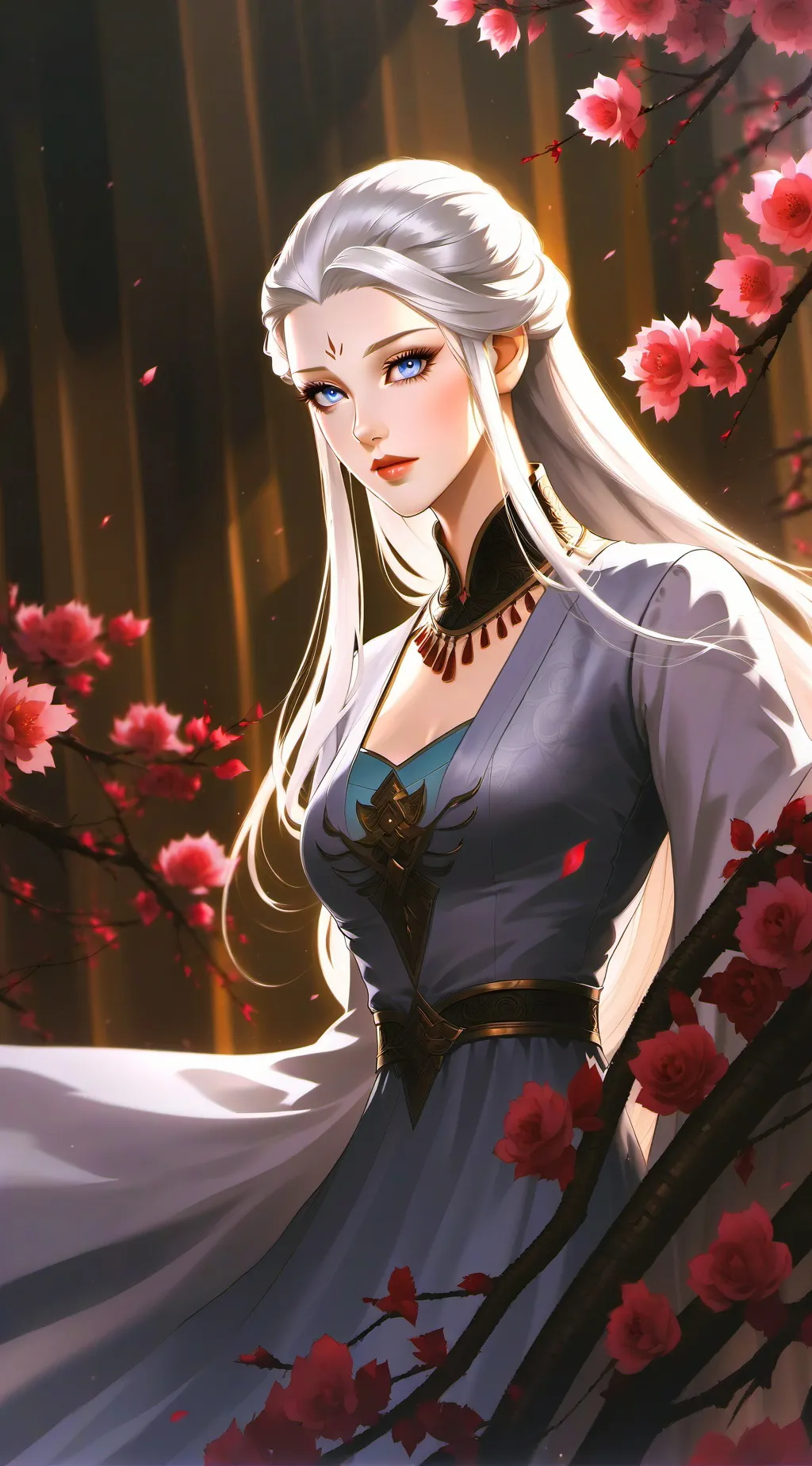 ai character: Yuna Carol background