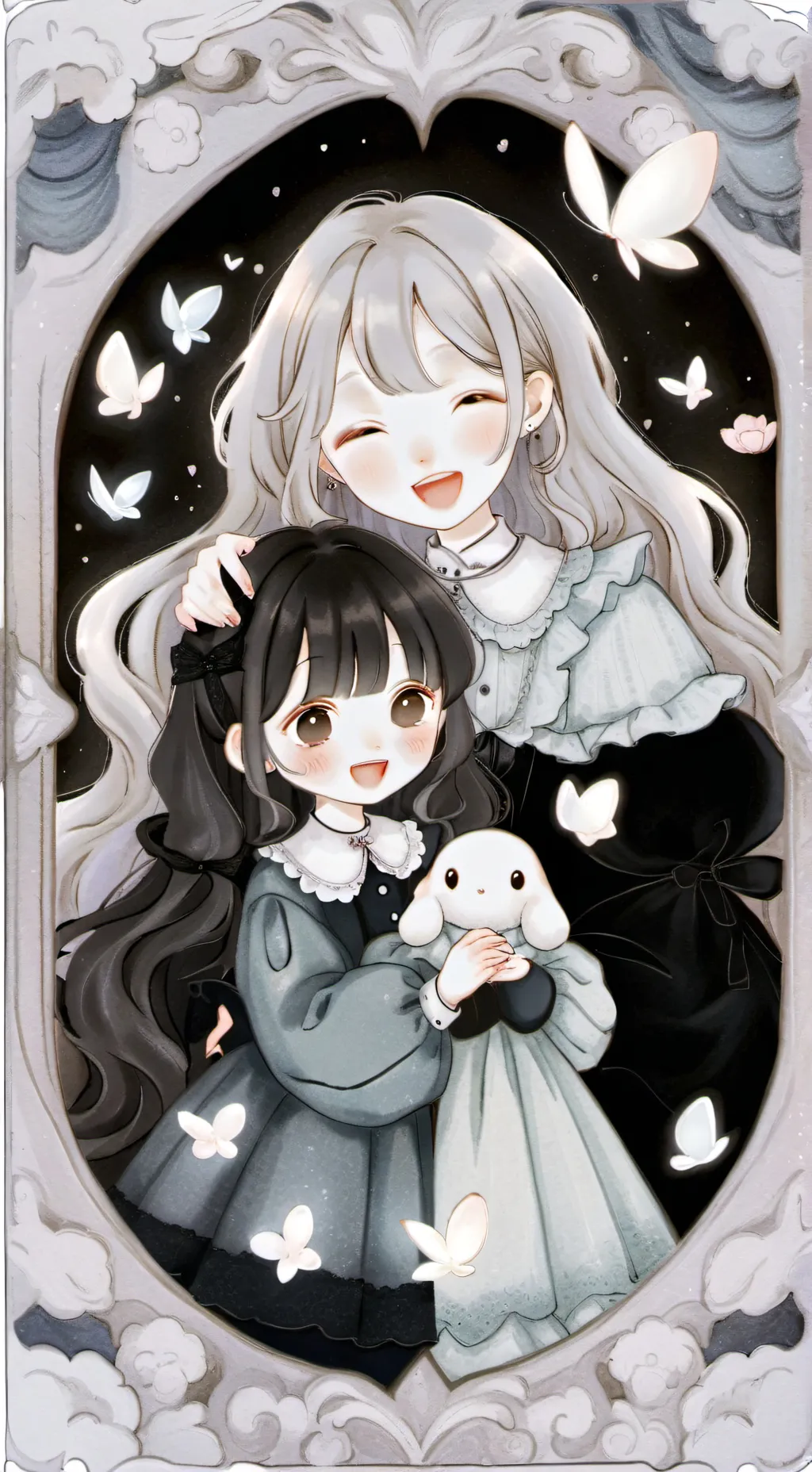 ai character: Fatimah and arissa background