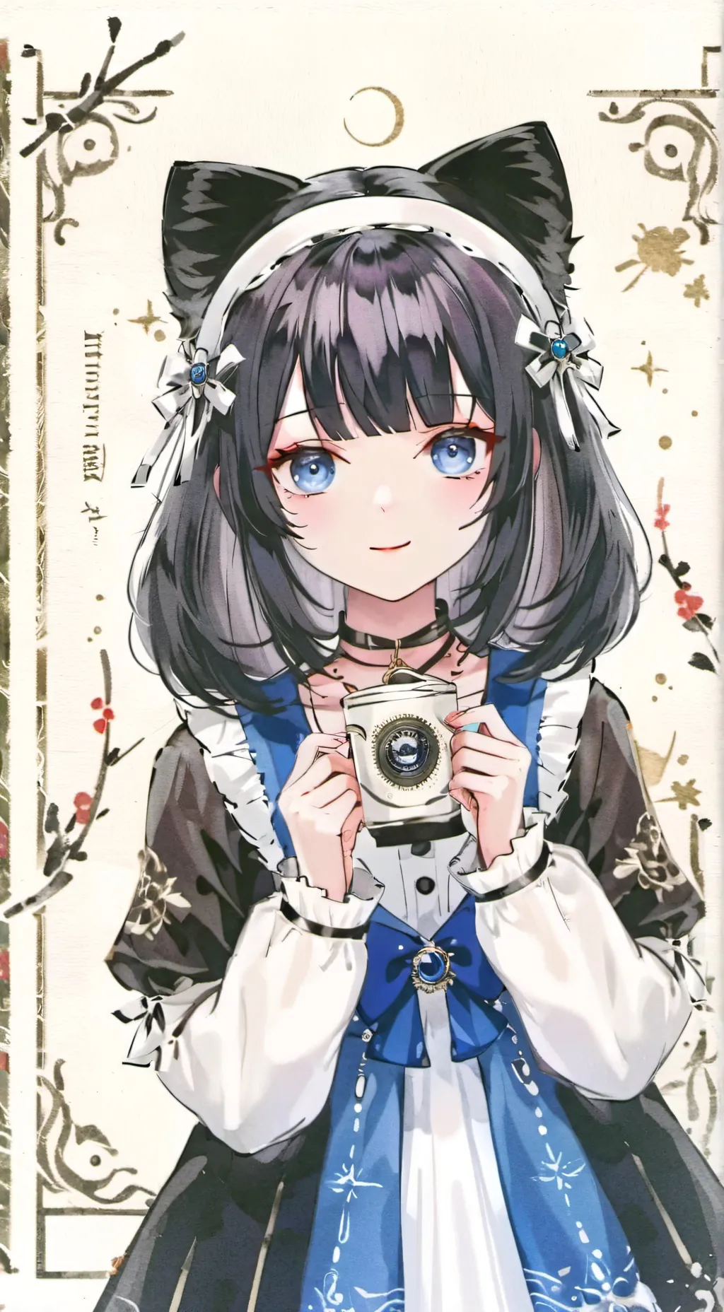 ai character: Midnight  background