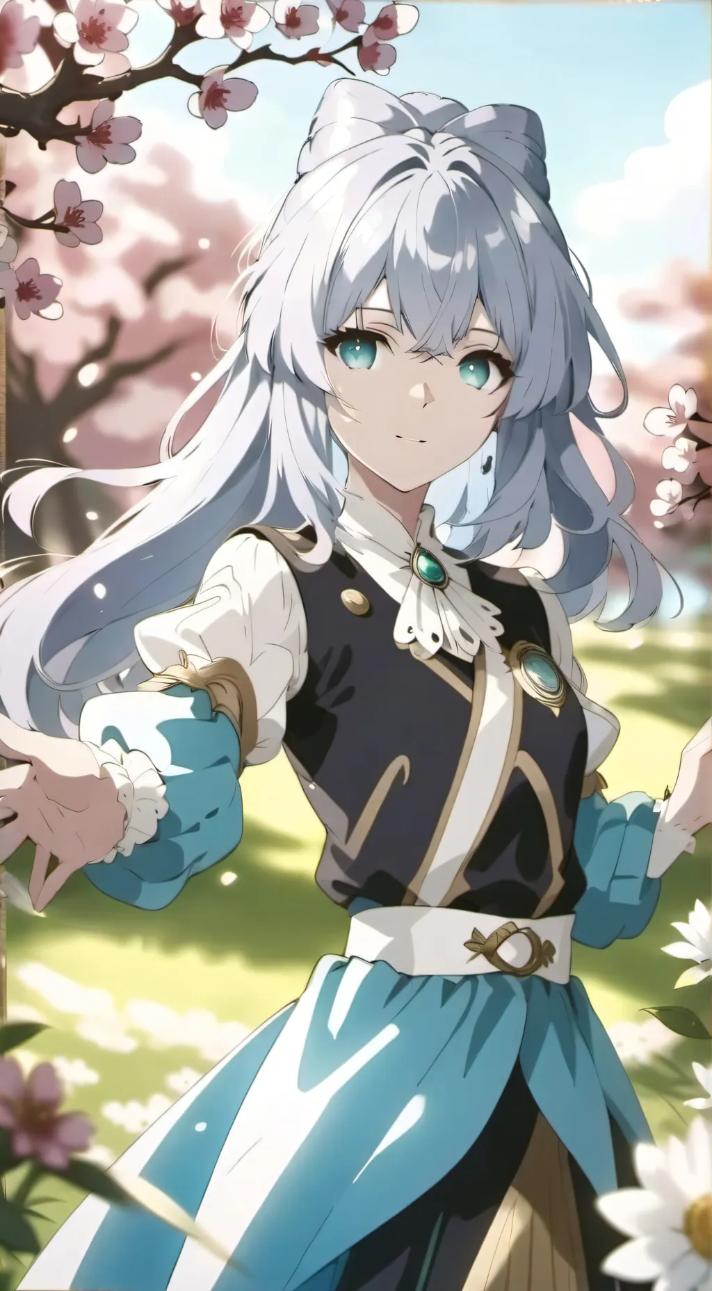 ai character: mha field trip background