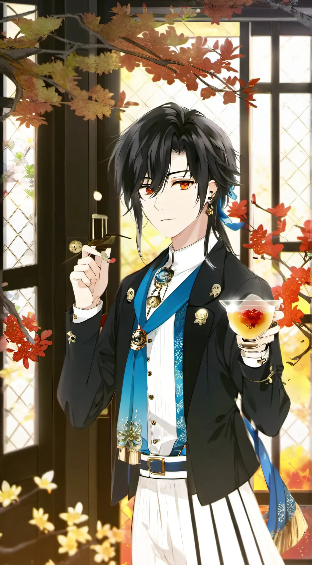 ai character: Lukas background