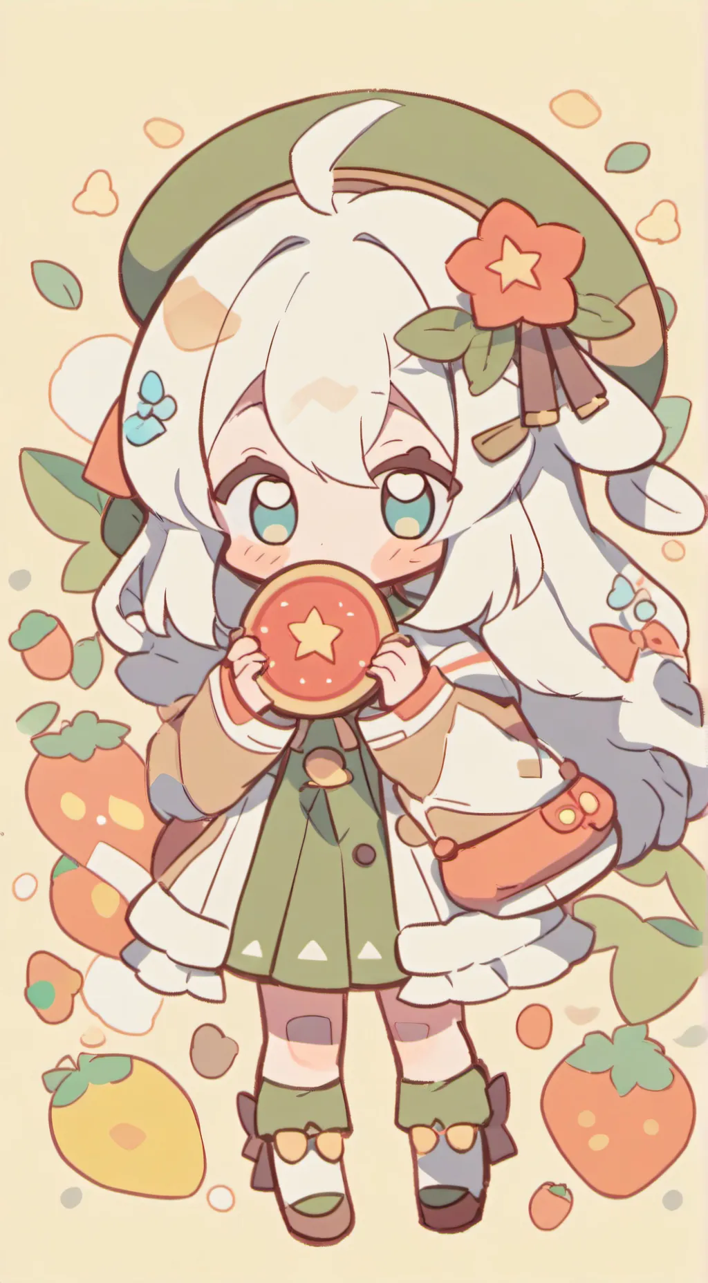 ai character: coco💩 background