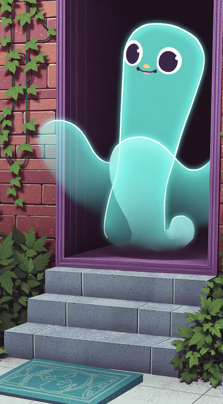 ai character: Sprunki x DOORS background