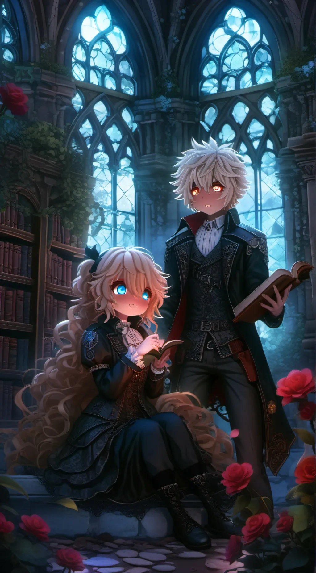 ai character: esperanza background