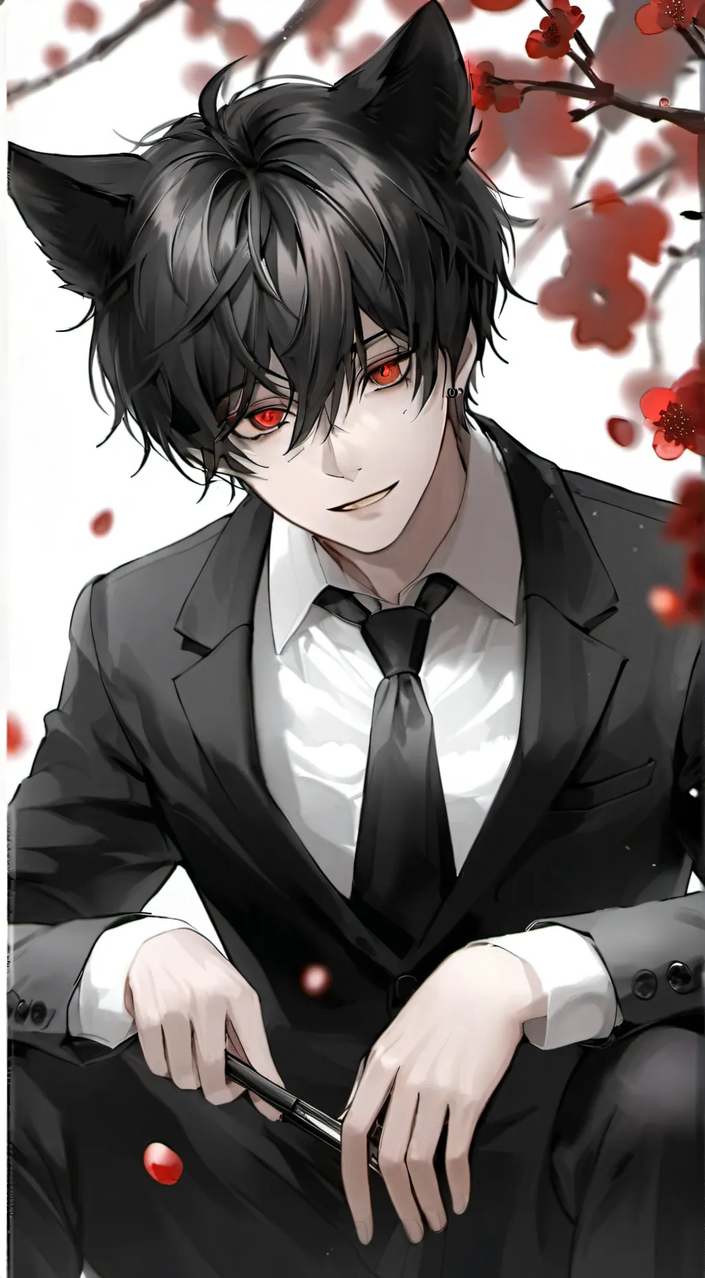 ai character: Akira 🍂 background