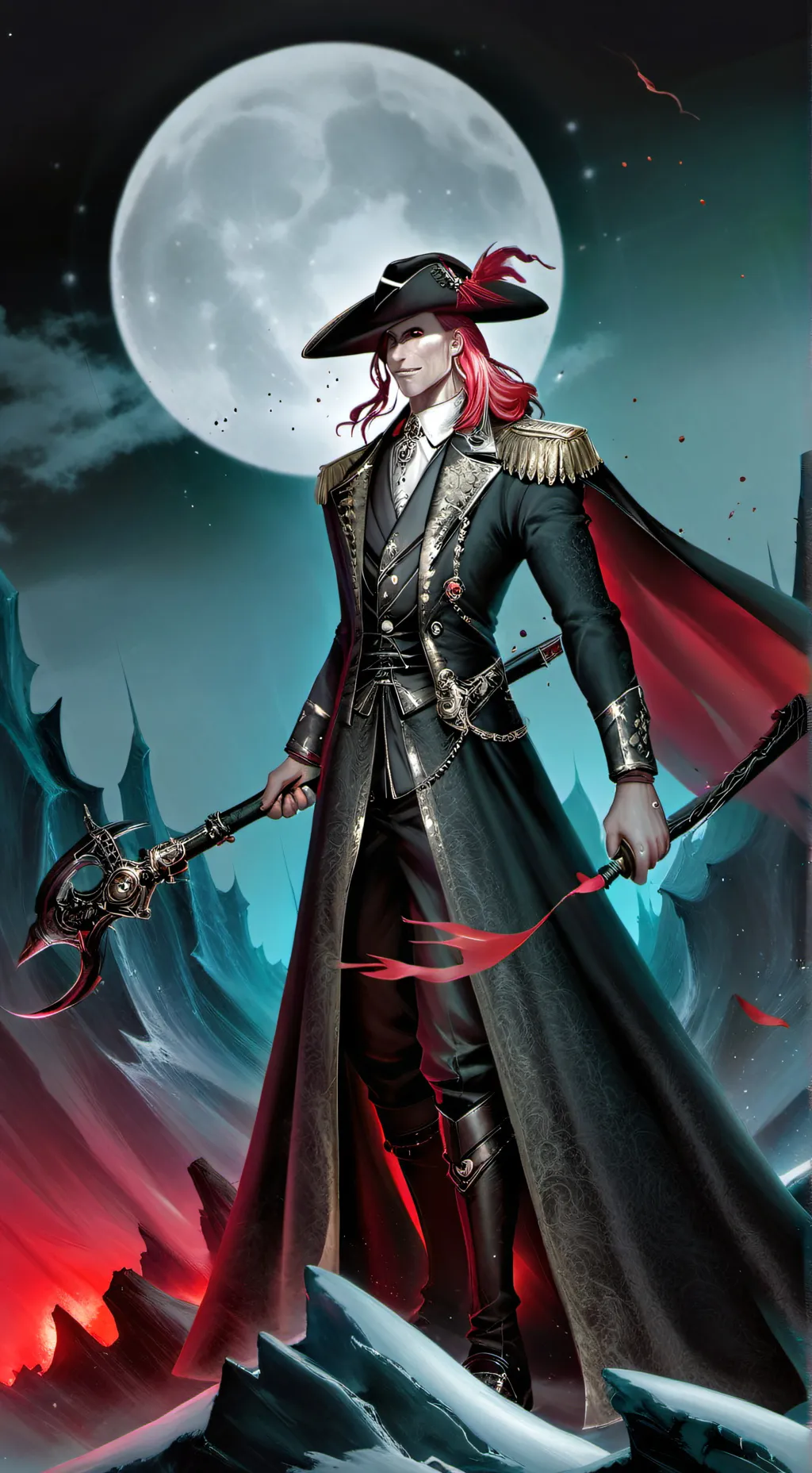 ai character: Элиас background