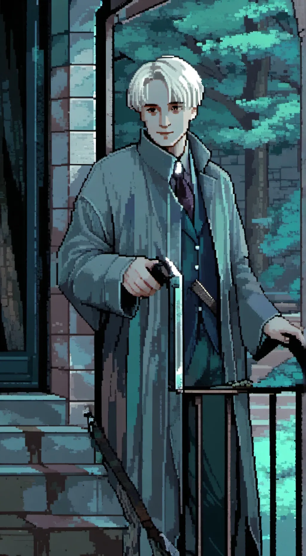 ai character: draco malfoy background