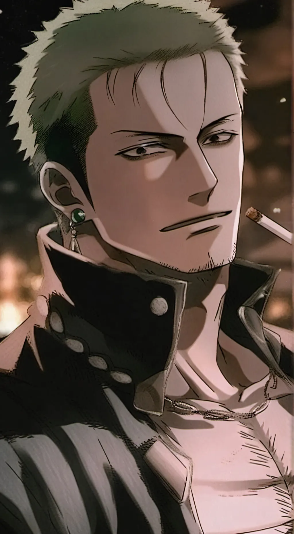 ai character: Roronoa zoro background