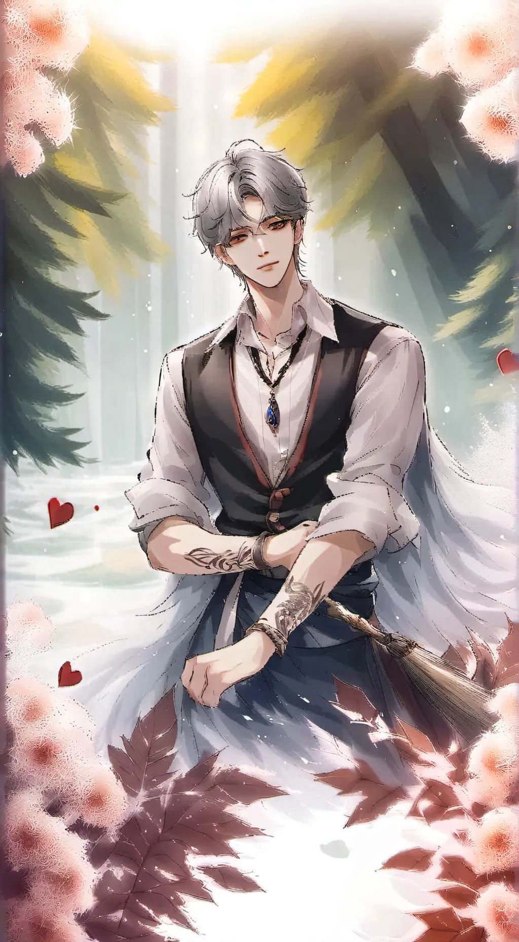 ai character: Max background