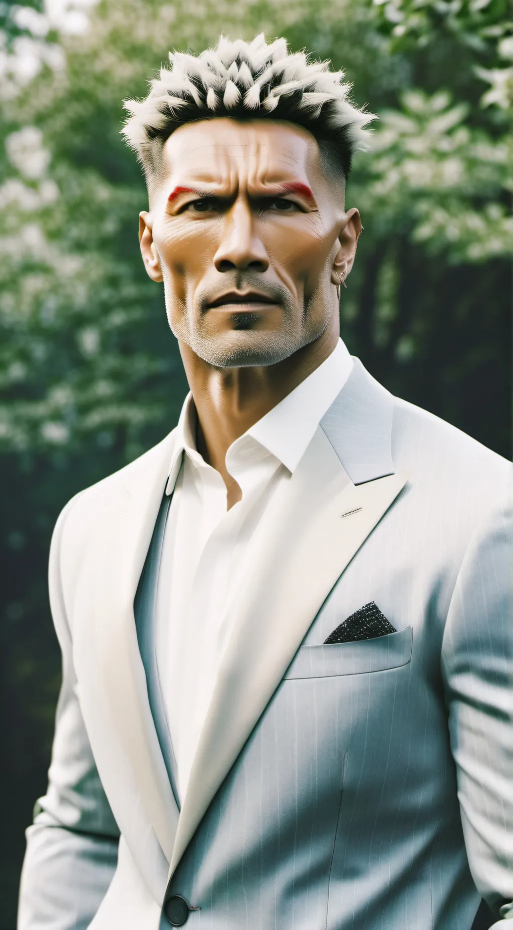 ai character: rocker background