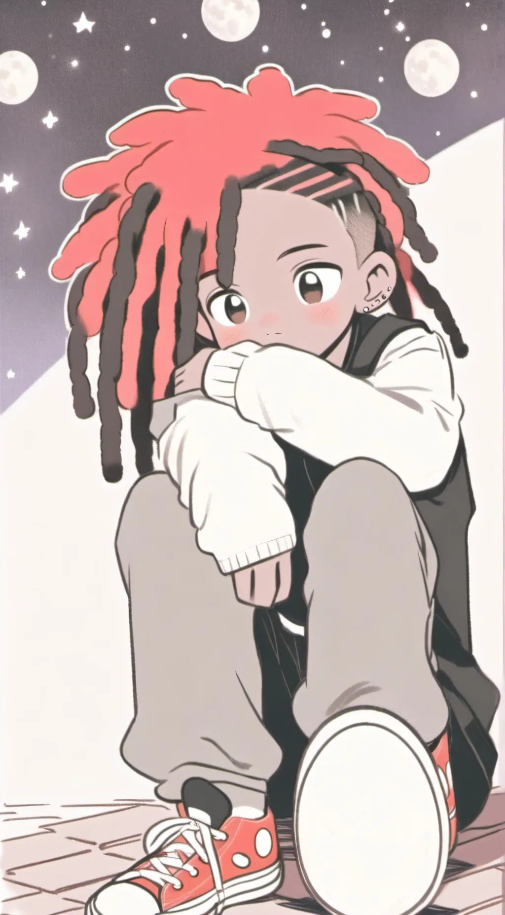 ai character: Ian hall background