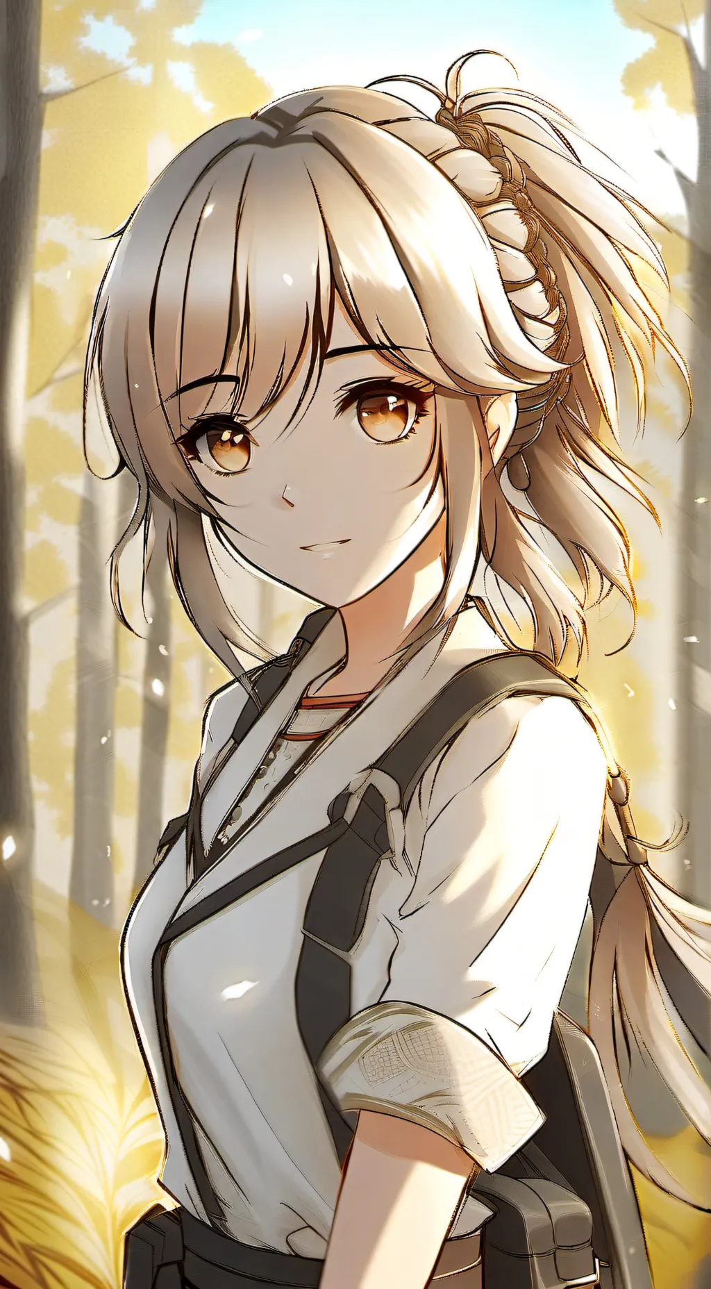 ai character: Luna background