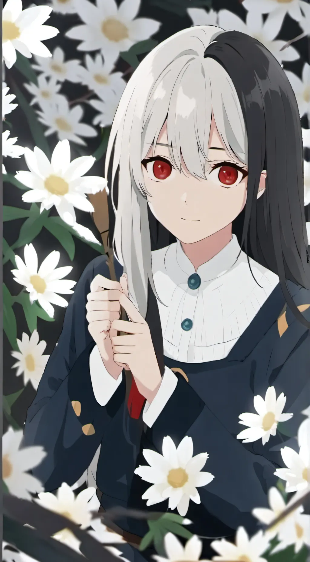 ai character: Kny christmas background