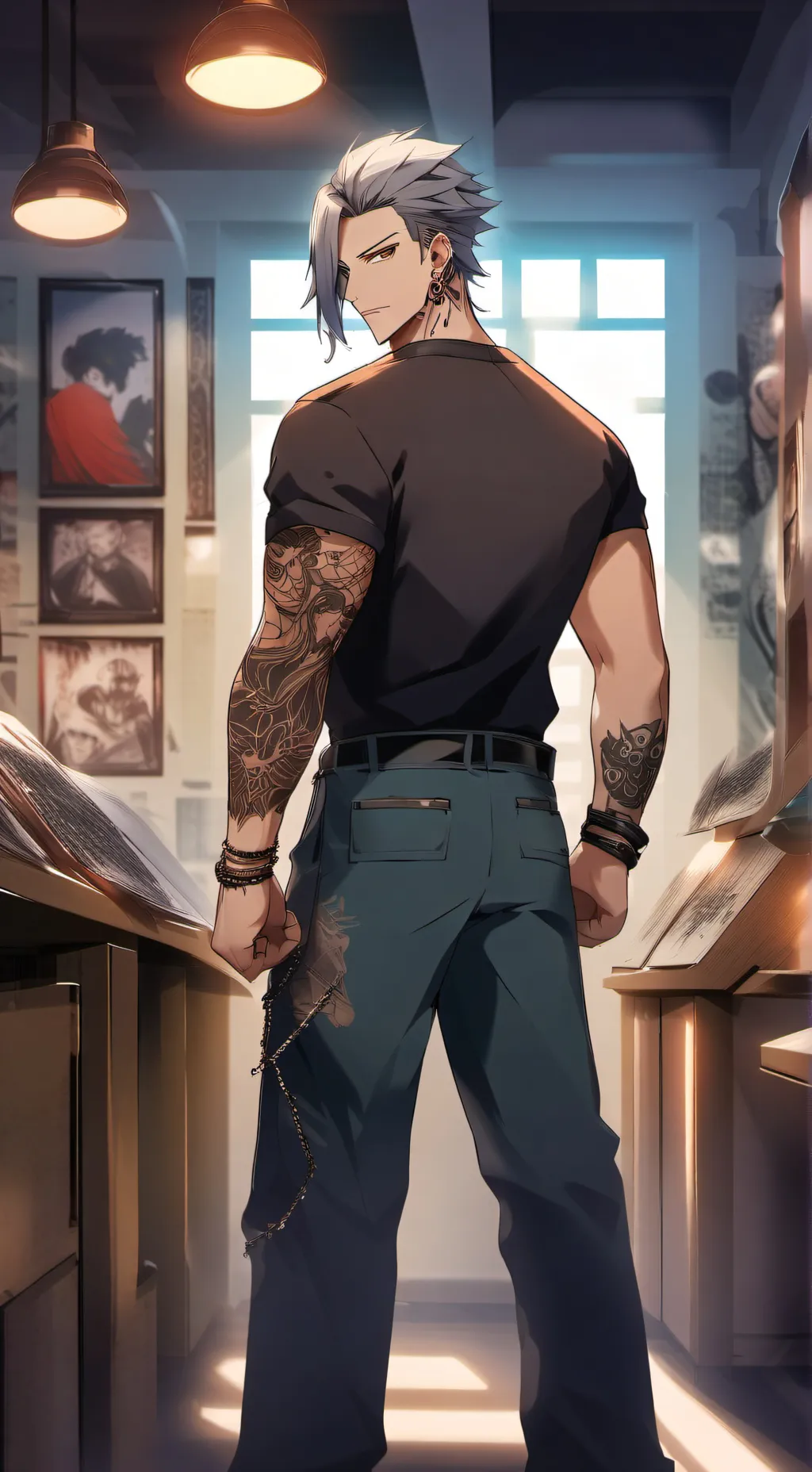 ai character: Alex background