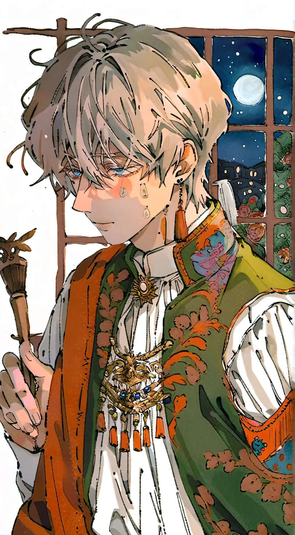 ai character: 陳修然 background