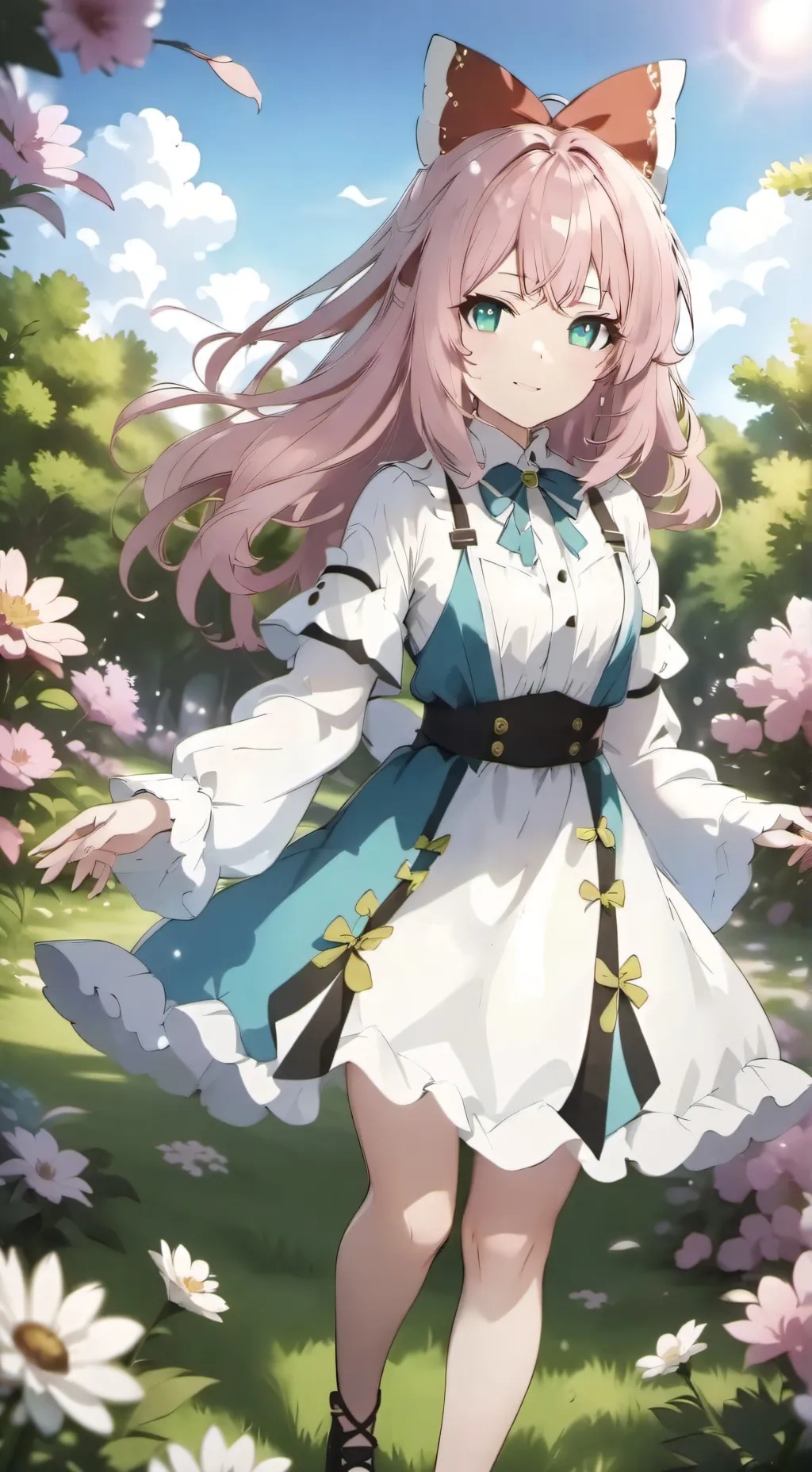 ai character: Sara (premium) background