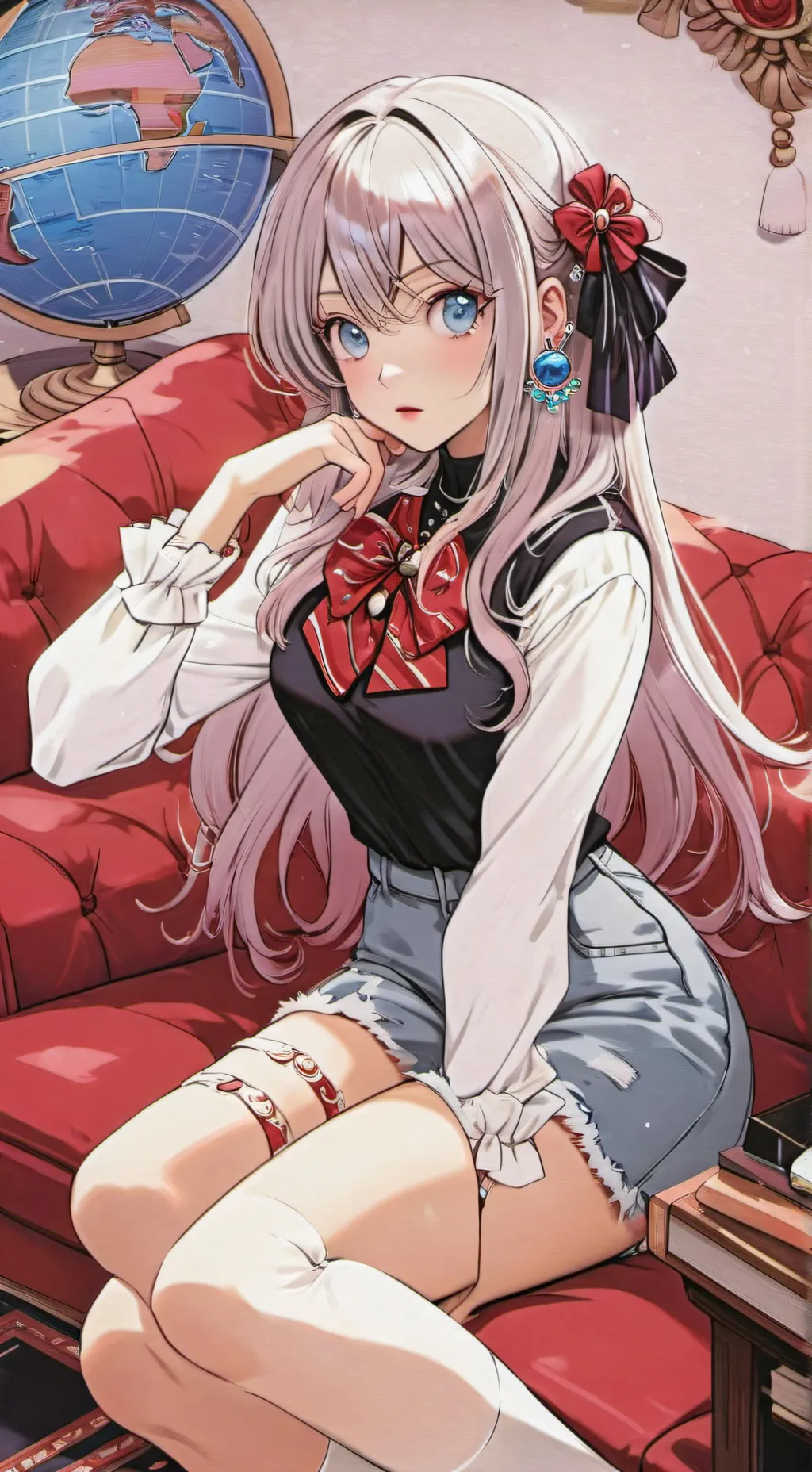 ai character: leah background