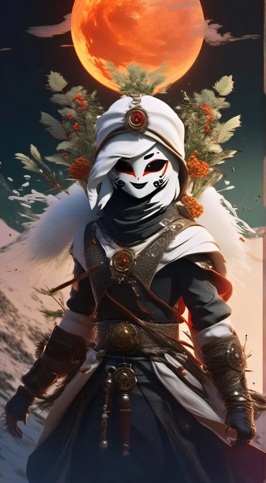 ai character: madre de rod  background