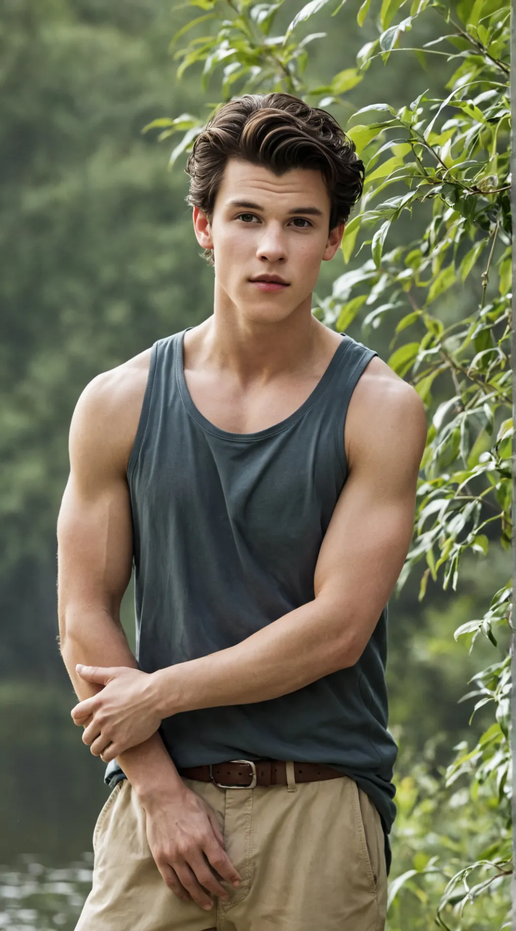 ai character: Shawn mendes background