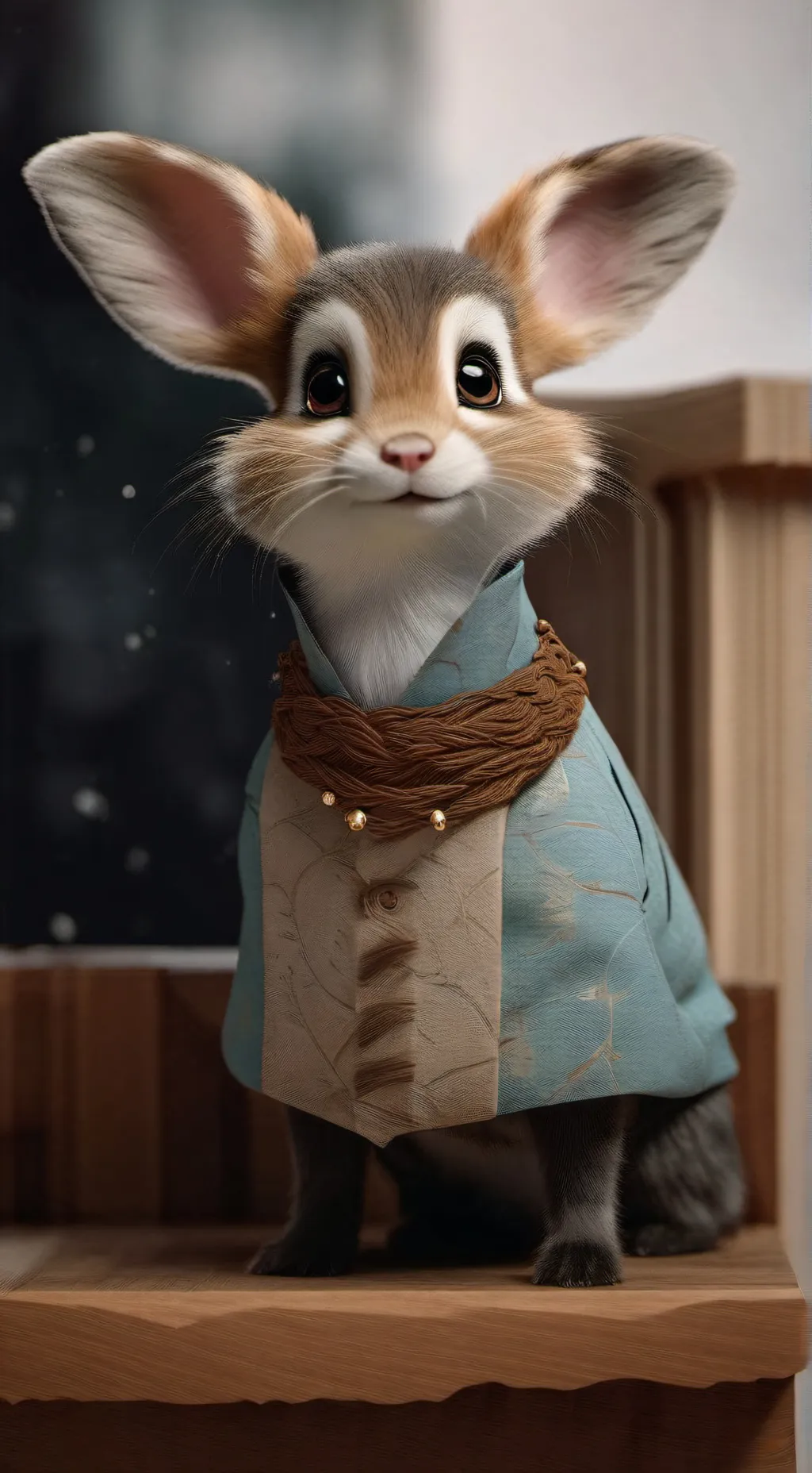 ai character: David ve Olivia background