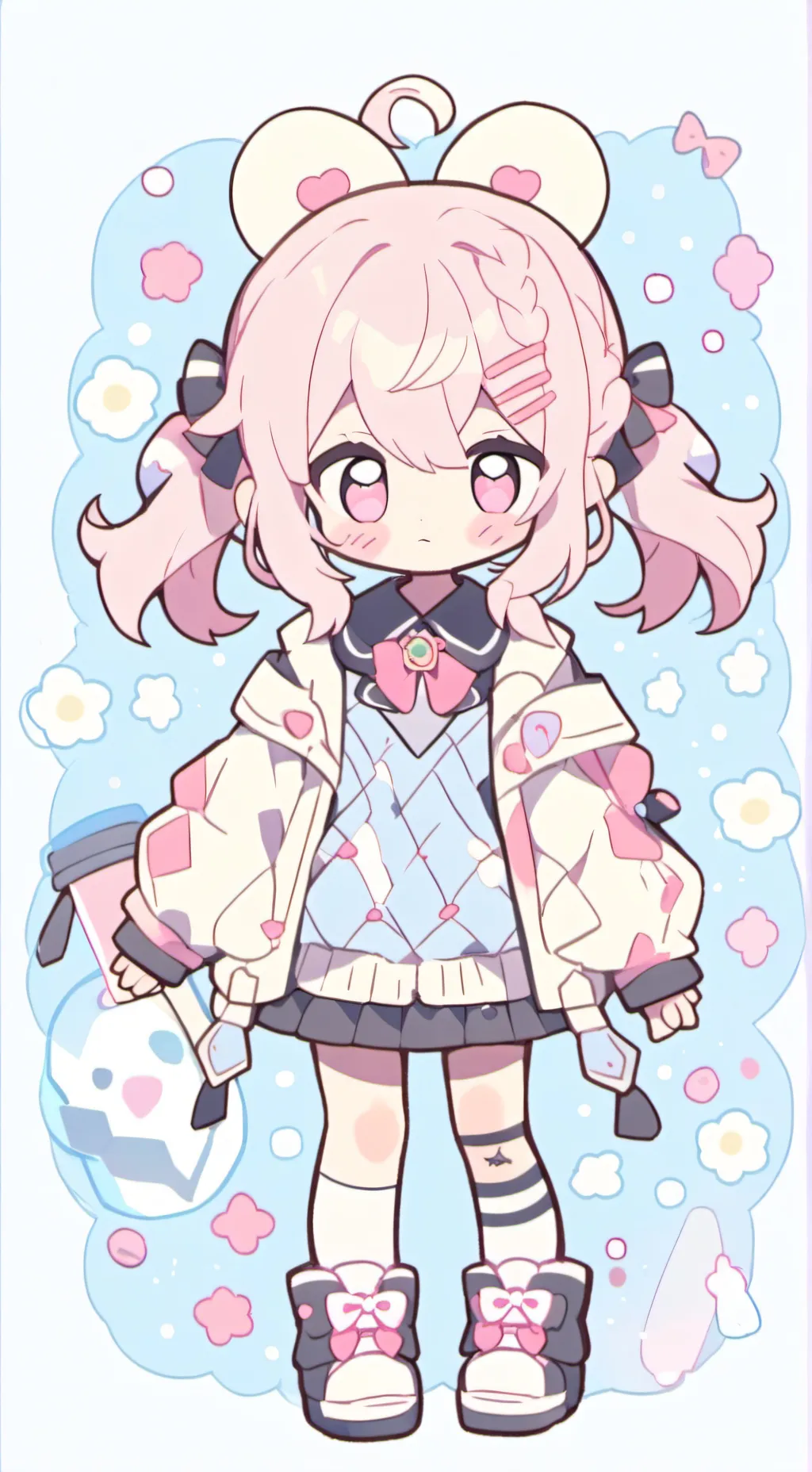 ai character: Mm2 super powers background