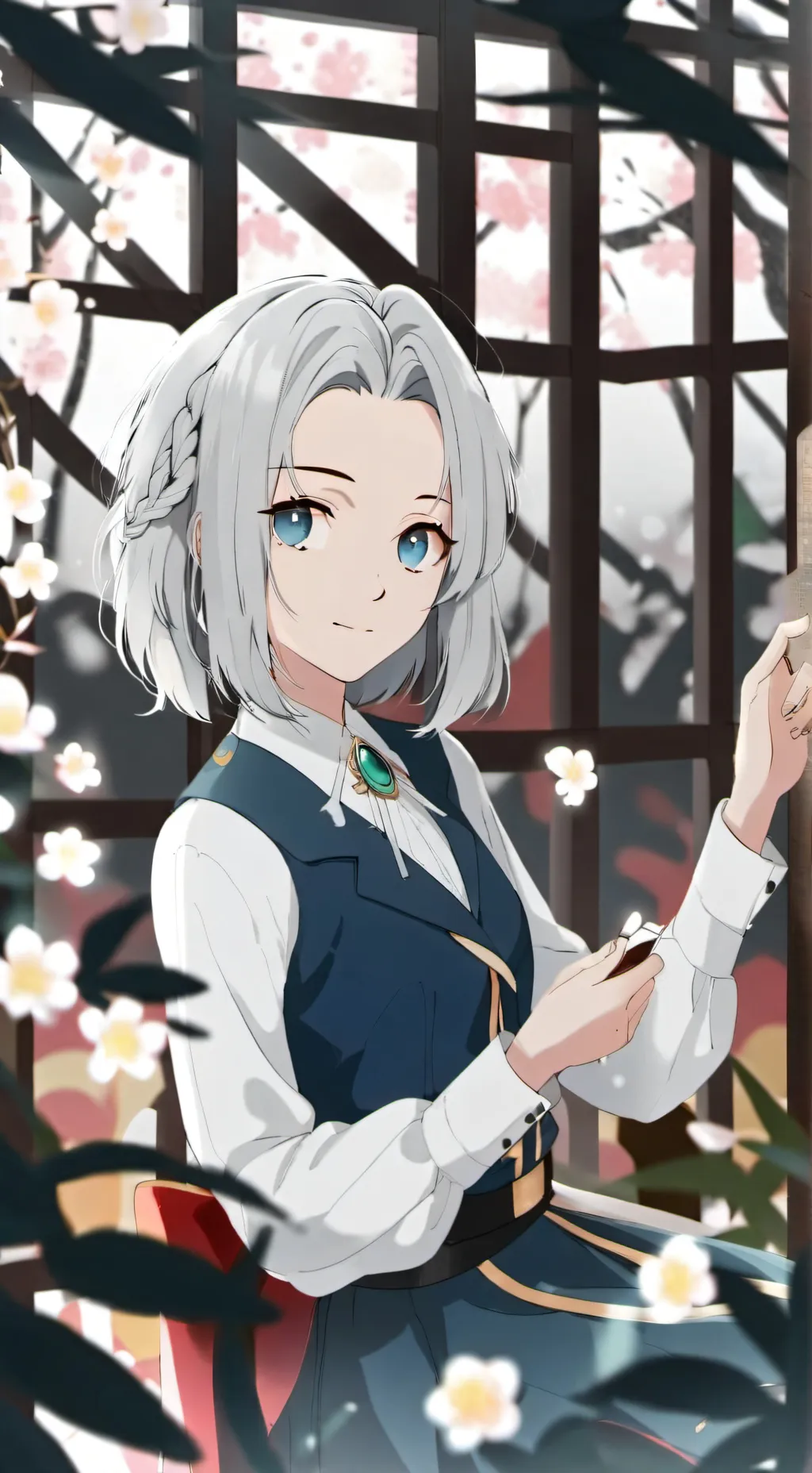 ai character: Валя background