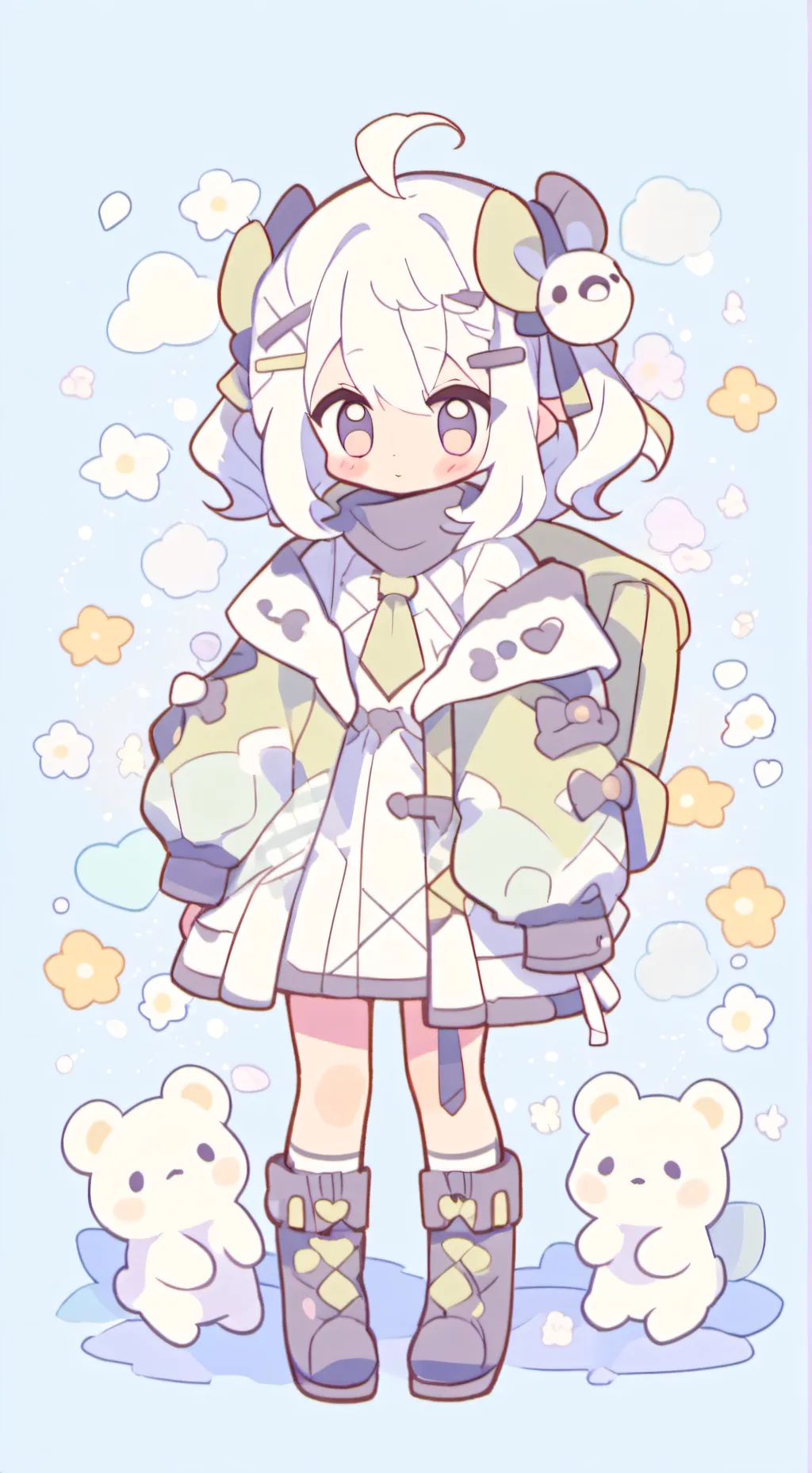 ai character: Meme background