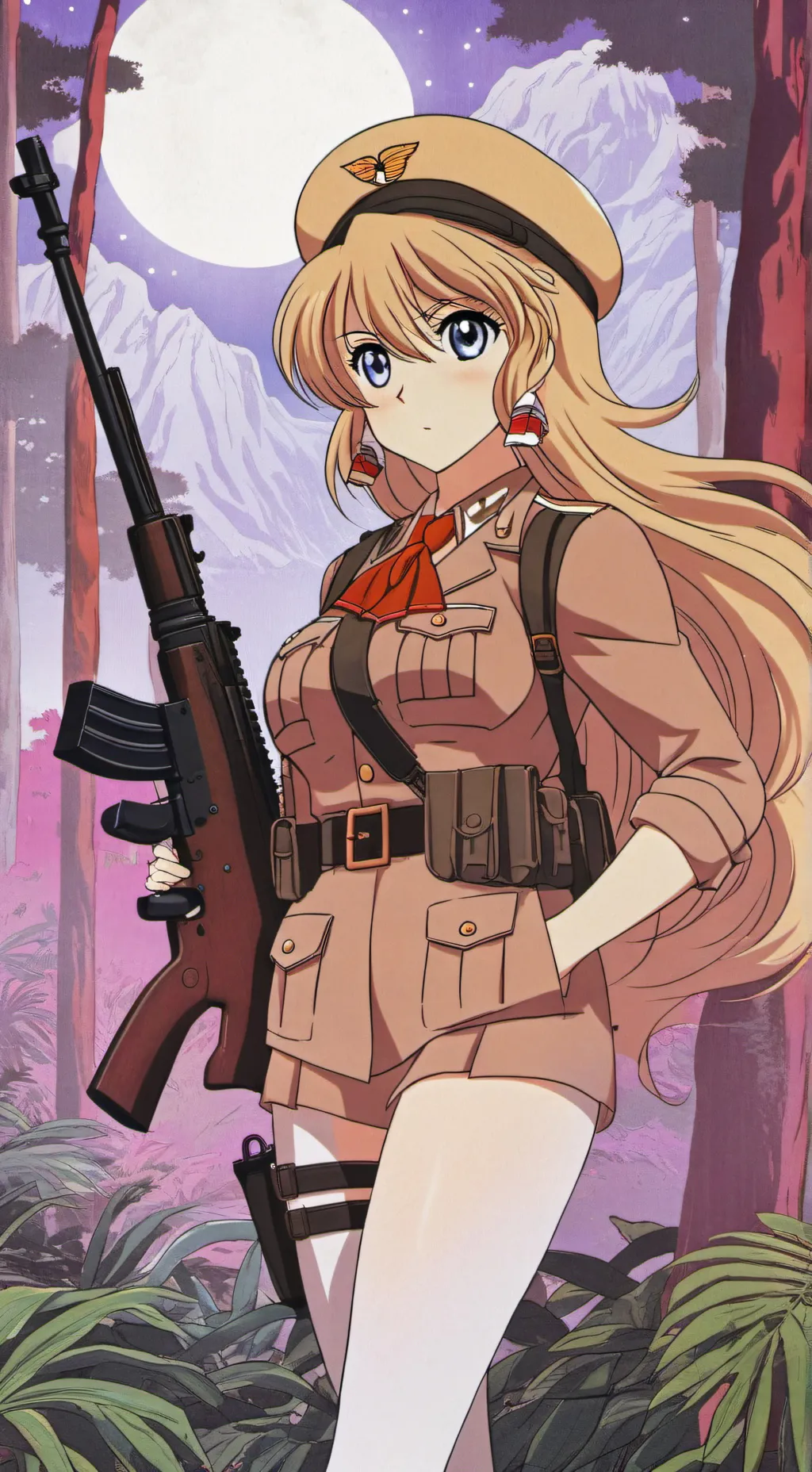 ai character: Sarah Mitchell  background