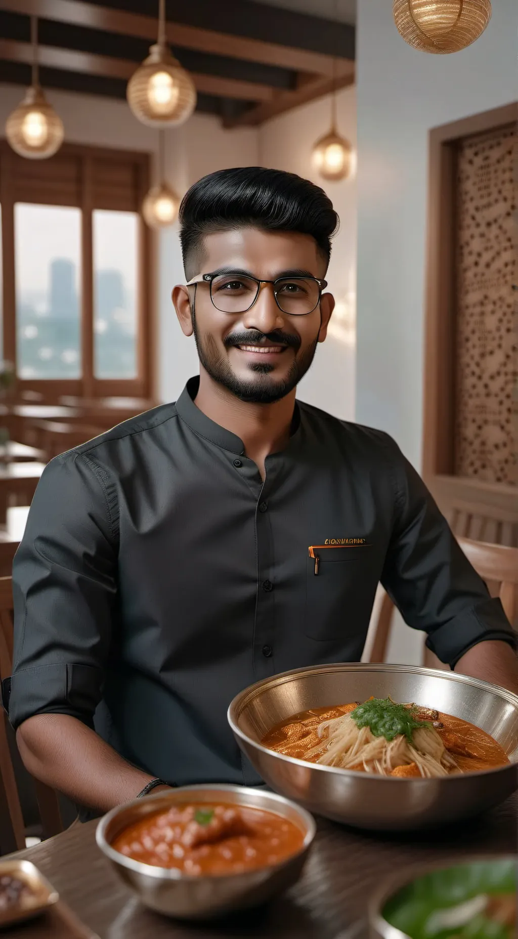 ai character: Amir background