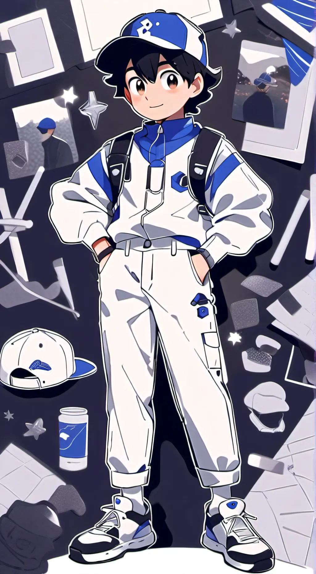 ai character: Smg4 background