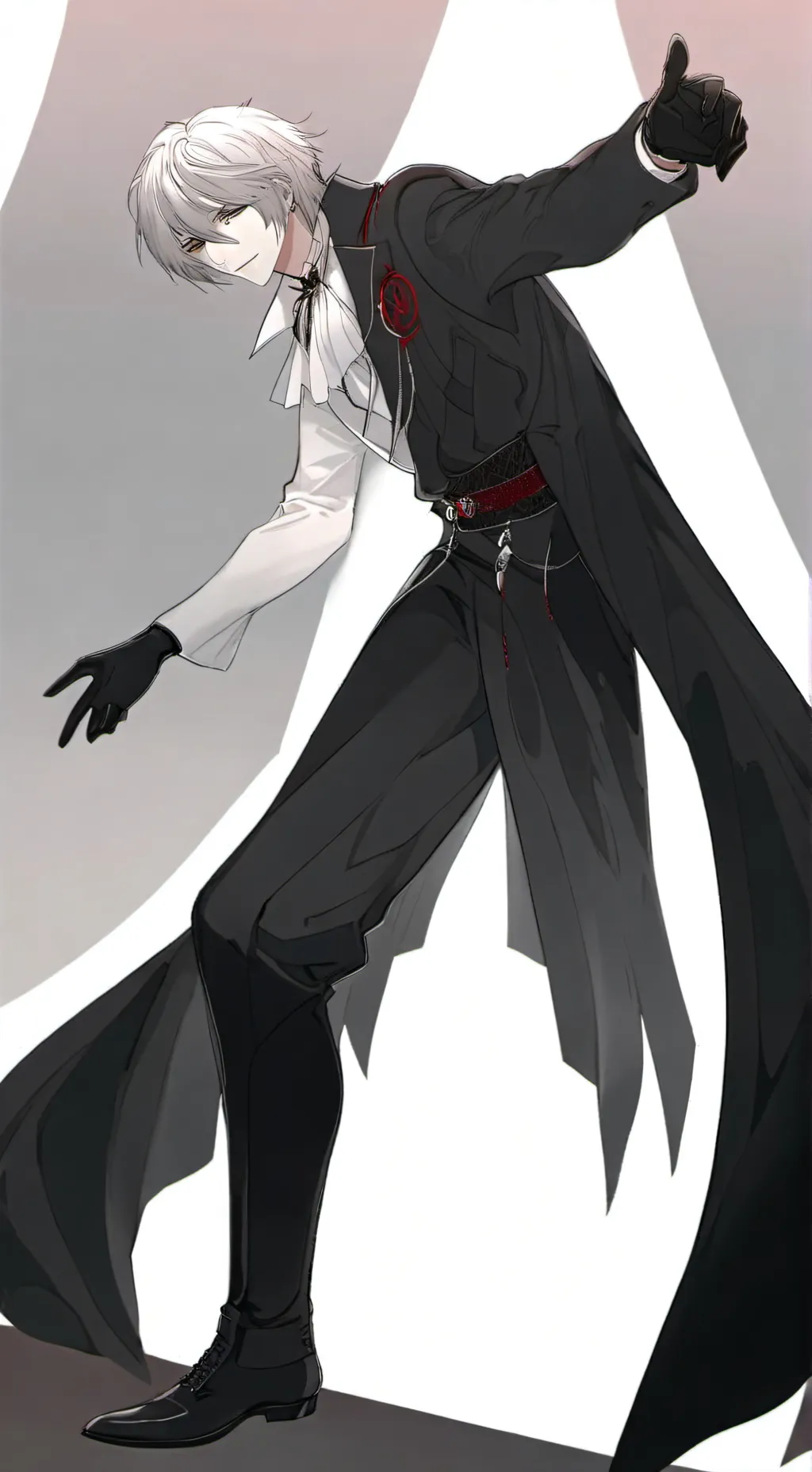 ai character: Sebastian  background