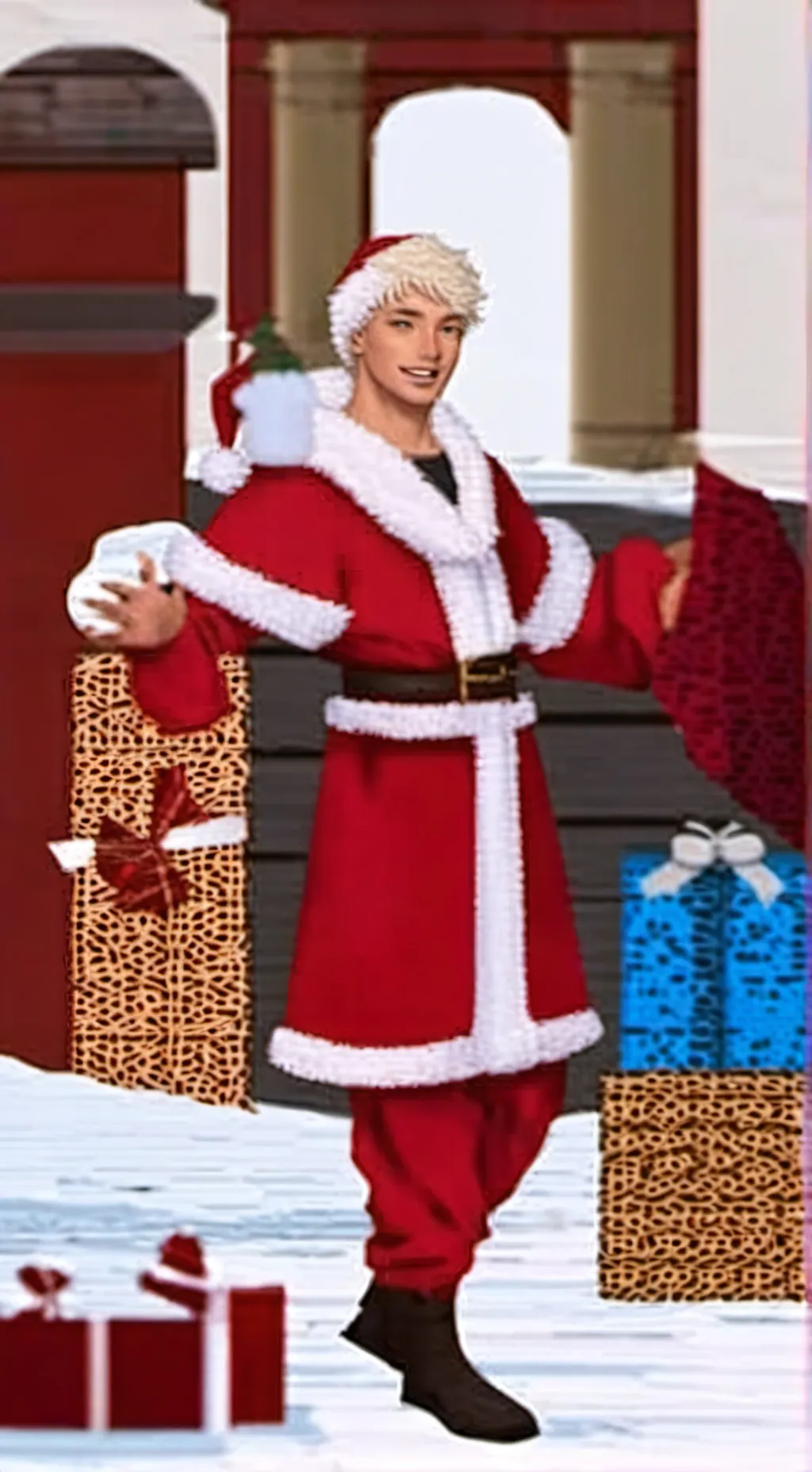 ai character: Sprunki <3 background