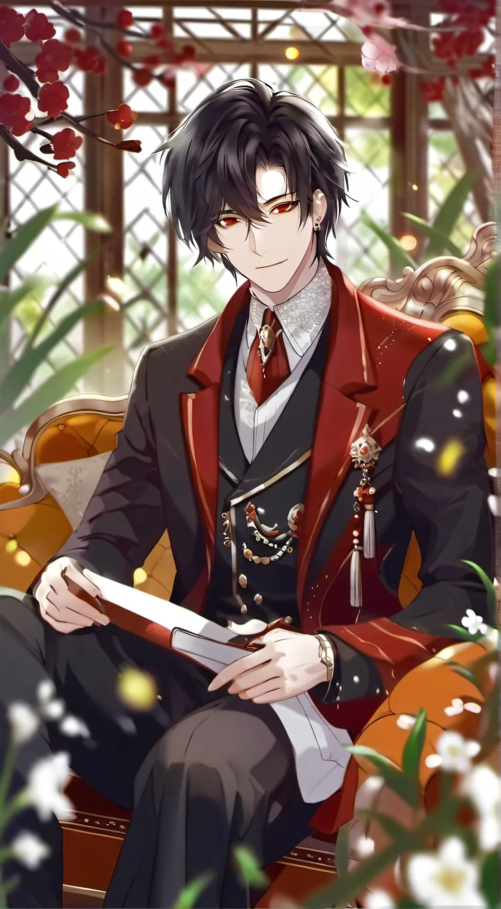 ai character: 🌸Amira🌸 background